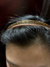Royal sasa皇家莎莎蕾絲發(fā)箍發(fā)卡子發(fā)飾頭箍韓版女頭飾復(fù)古氣質(zhì)發(fā)夾盤發(fā) 金棕色509280 曬單實拍圖
