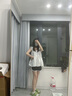 妙奕嘉白色t恤女夏季新款無袖襯衫女士襯衣純欲上衣顯瘦遮肚小個子高級 韓系甜美別致洋氣白色無袖t恤 L 【建議90-118斤】 曬單實(shí)拍圖