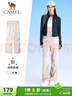 駱駝（CAMEL）速干傘兵工裝褲女冰感防曬旅行休閑長(zhǎng)褲 J25BR1L7050 橡木灰 M 曬單實(shí)拍圖