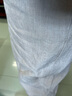 無印良品（MUJI）男式 漢麻 水洗 錐形褲 男士長褲子夏季休閑褲男款男裝 AE0ZPC5S 淡黃色 L (175/88A) 曬單實(shí)拍圖