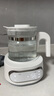 新貝恒溫水壺全玻璃 恒溫壺嬰兒沖奶 調(diào)奶器溫奶器燒水壺養(yǎng)生壺8235 曬單實拍圖