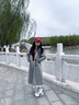 CAMILA KSENIA板鞋女士2025新款夏季休閑百搭網(wǎng)面透氣阿甘鞋平底德訓(xùn)鞋子運動鞋 藍(lán)色 37 曬單實拍圖