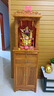 材繁實(shí)木佛臺新中式供桌客廳立柜供奉臺柜菩薩擺放櫥柜家用神供臺 榆木【50蓮花款】顏色留言 曬單實(shí)拍圖
