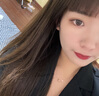 法蔻彩金項鏈女小魚鑲鉆石吊墜海豚鎖骨鏈生日禮物送女友送老婆 玫瑰金色 曬單實拍圖