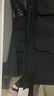 京東京造鵝絨羽絨服男女極寒加厚連帽大毛領(lǐng)外套中長(zhǎng)款哈爾濱戶外 黑色 XL 曬單實(shí)拍圖