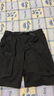 杰克·瓊斯（JACK&JONES）多口袋潮時(shí)尚個(gè)性休閑百搭舒適簡(jiǎn)約風(fēng)基礎廓形短褲男裝225215021 E40黑色 L (180) 曬單實(shí)拍圖