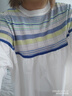 革曼孕婦裝夏季短袖上衣時(shí)尚洋氣時(shí)髦2024新款小個(gè)子薄款孕婦兩件套 白色短袖 L 曬單實(shí)拍圖