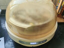 CLARA克拉拉速蒸鍋 3秒上汽蒸汽鍋電蒸鍋 雙模式蒸焗加熱 360°回流設(shè)計康寧餐具琥珀色玻璃電蒸鍋 4.5L 標配款 曬單實拍圖