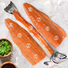 深悅勝 挪威冰鮮三文魚刺身（大西洋鮭魚）中段純?nèi)?即食生魚片鮭魚切片 三文魚半條 5斤 曬單實拍圖