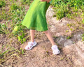 ABC KIDS童鞋女童夏季公主鞋兒童涼鞋軟底沙灘鞋中大童3256 紫色  31 曬單實(shí)拍圖