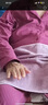 古今（GUJIN）睡衣女春秋純棉25新款長袖開衫高級感玫紅色顯白寬松全棉家居服 曬單實拍圖