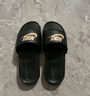 耐克男子一字拖緩震拖鞋秋季休閑官方NIKE VICTORI CN9675 006黑/金屬色/黑 42.5 曬單實(shí)拍圖