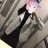 RHUDE FOG品牌女裝復(fù)古皮衣短外套女2025春秋新款韓版寬松休閑通勤時(shí)尚百搭 杏色 M 曬單實(shí)拍圖