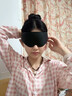 LUCYLEE【日本】5D深睡眼罩睡眠專(zhuān)用緩解眼疲勞真絲遮光護眼午休睡覺(jué)助眠 一個(gè)裝【暗夜黑】送睡眠耳塞.太空眼罩 曬單實(shí)拍圖