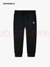 Converse 匡威童裝男女童針織長(cháng)褲2026春季新款兒童休閑運動(dòng)褲 正黑色 160 /69 【建議身高158-170cm】 曬單實(shí)拍圖