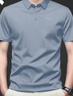 安踏polo衫短袖t恤男夏季薄款翻領(lǐng)運(yùn)動(dòng)休閑服男士寬松透氣冰絲速干衣 7135-6展翅藍(lán) XL 180 曬單實(shí)拍圖