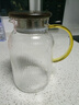 梵卡奇（FANKAQI）高顏值冷水壺玻璃耐高溫家用大扎壺涼白開冷泡茶壺涼水壺 曬單實拍圖