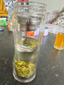 京東京造 茶杯 雙層玻璃水杯男士泡茶水分離隔熱杯子500ml 曬單實(shí)拍圖