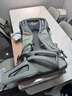薩洛蒙（Salomon）男款 戶外運動 徒步登山旅行輕量透氣舒適雙肩背包 AEROTREK 30 海草綠C24669 M/L 曬單實拍圖