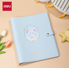 得力(deli)產(chǎn)檢收納冊孕檢報告單孕媽媽資料袋孕期懷孕記錄冊活頁本便攜b超a4+a5體檢單藍色PQ901-E 曬單實拍圖