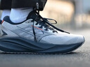 美津濃（MIZUNO）進階回彈緩震跑步鞋ASTRO PLUS II 03/平菇灰/深影藍(lán)/鐵青灰 40.5 曬單實拍圖