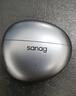 SANAG塞那S7S AI耳機(jī)耳夾式藍(lán)牙耳機(jī) 骨傳導(dǎo)概念無線開放式掛耳 運(yùn)動(dòng)跑步通話降噪適用于華為小米蘋果 曬單實(shí)拍圖