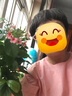 無印良品（MUJI）女式 涼感平紋短袖罩衫 純棉t恤上衣打底衫內(nèi)搭 涼感物語BC2JOC4A 橙色條紋 L 165/88A 曬單實拍圖