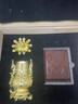 銅鈺緣黃銅蓮鶴方壺?cái)[件國寶復(fù)刻吉金青銅器工藝品河南特色文化禮品 高16.5*長7.5*寬7.5cm 曬單實(shí)拍圖