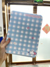 適用ipad11保護(hù)殼平板保護(hù)套air765防彎帶筆槽ipadpro保護(hù)套9代ipad10保護(hù)套mini67亞克力全包氣囊 藍(lán)格米菲515【收納筆槽*加固轉(zhuǎn)軸*雙面圖】 iPad 7/8/9代(10. 曬單實(shí)拍圖