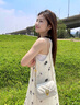 CHALL KITTY輕奢包包女包牛皮斜挎鏈條2025單肩小包生日禮物高級感送女友老婆【米白】時尚百搭通勤小眾菱格高級感高檔送女朋友老婆 曬單實拍圖