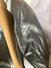 半坡飾族（bampo）【明星同款】中號綿綿包hobo托特包頭層牛皮大容量單肩斜挎包軟包 墨碳黑 曬單實拍圖