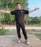 FILA FUSION斐樂(lè )潮牌情侶運動(dòng)T恤2025純棉寬松運動(dòng)短袖上衣男女 曬單實(shí)拍圖