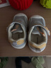 托姆貝克學(xué)步鞋男寶寶涼鞋夏季網(wǎng)面嬰兒鞋子軟底機(jī)能女童鞋1一3歲 灰色19 曬單實(shí)拍圖