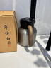 塔馳密司（TOUCH MISS）陶瓷內(nèi)膽燜茶壺老白茶悶泡壺高端保溫壺辦公室大容量泡茶壺水壺 槍灰色+陶瓷內(nèi)膽+純鈦茶倉+配6杯 曬單實拍圖
