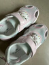 戴維貝拉Hello Kitty聯(lián)名兒童閃燈涼鞋夏季女童學(xué)步發(fā)光鞋 曬單實(shí)拍圖