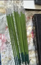 榭得堂515豬鬃油畫筆水粉顏料畫筆手繪丙烯豬毛畫筆套裝畫刷子水彩硬毛筆排筆美術(shù)專用畫畫學(xué)生圓鋒繪畫 12支全套（1#-12#） 曬單實拍圖