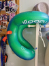 迪卡儂（DECATHLON）兒童游泳圈腋下浮圈雙層氣囊救生衣綠18-30KG694640 曬單實(shí)拍圖