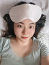貝朵物語 真絲眼罩遮光睡眠眼睛罩男女士學(xué)生午睡旅行出差神器 蜜桃粉 曬單實(shí)拍圖
