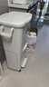 京東京造 日式分類(lèi)垃圾桶 雙層家用客廳廚房 帶蓋帶滑輪 可移動(dòng)45L 曬單實(shí)拍圖