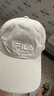 FILA 斐樂【小臉帽】情侶棒球帽夏新款運動帽遮陽帽鴨舌帽百搭顯臉小 貢米色-BG XS 曬單實拍圖