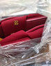 利達(dá)妮（TZLDN）結(jié)婚拖鞋喜慶紅色一對(duì)情侶夏季新婚新娘婚慶陪嫁輕奢高級(jí)感麻拖鞋 新娘+新郎【與子偕老】 38-39 女+42-43男 曬單實(shí)拍圖