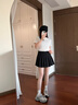 貓人T恤短袖【肖戰(zhàn)同款】男女體恤衫純棉百搭打底衫50S液氨寬松打底衣 【50S液氨情侶款】白色 M 【120-140斤】（卡碼拍?。?曬單實(shí)拍圖
