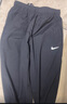 耐克（NIKE）男運動褲 春秋梭織錐形休閑褲 輕便透氣 FB7491-010 黑 M  曬單實拍圖