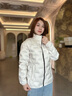 波司登女款90鵝絨短款羽絨服外套B250331302 曬單實(shí)拍圖