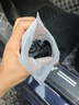 車麗友（CHELIYOU）【只含上層絲圈】主駕駛專用汽車腳墊絲圈單片單個副司機位前地墊 主駕絲圈黑色+4按壓卡扣+開孔器 曬單實拍圖