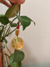 【先生推薦】八寶羅盤黃財(cái)神蛇年新款新中式金色黃財(cái)神鑰匙扣吊墜 八寶羅盤黃財(cái)神吊墜款+禮盒 曬單實(shí)拍圖