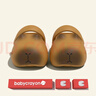 babycrayon2025新款卡皮巴拉戶外兒童拖鞋親子款夏季包頭拖休閑洞洞鞋 卡皮巴拉-棕色 17 cm內(nèi)長【適合腳長16.5cm】 曬單實拍圖