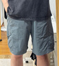 森馬（Semir）休閑短褲男25夏吸濕速干工裝褲戶外運(yùn)動(dòng)褲子109325125103 曬單實(shí)拍圖