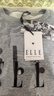 ELLE灰色格雷系寬松圓領(lǐng)純棉衛(wèi)衣女2024冬季新款簡約小眾氣質(zhì)上衣 淺灰 M 曬單實(shí)拍圖