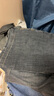 HLA海瀾之家牛仔褲男25輕商務(wù)時(shí)尚涼感刺繡褲子男春季HKNAW1J003A 曬單實(shí)拍圖
